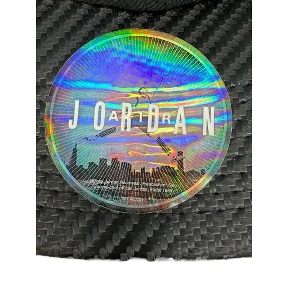 Air Jordan True Hat Men Black Camo Embroidered Logo Jumpman Snap Back Cap NEW - Picture 11 of 11